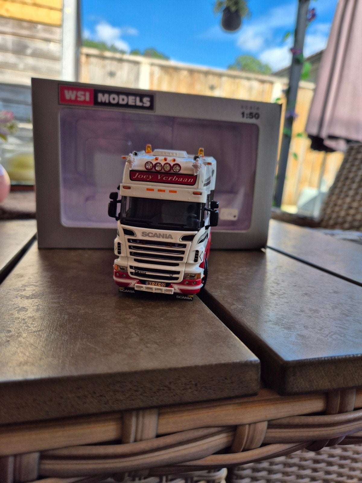 Wsi scania joey verbaan, Ophalen of Verzenden, Zo goed als nieuw, Bus of Vrachtwagen, Wsi