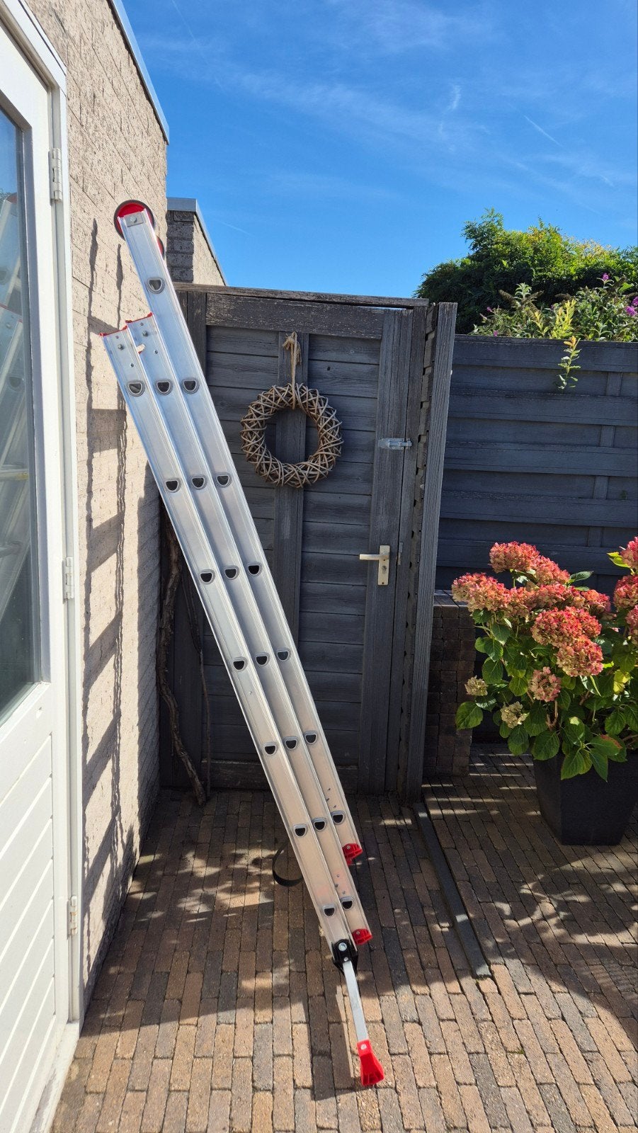 Altrex 3x7 ladder, Ophalen, Nieuw, Ladder, Opvouwbaar of Inschuifbaar