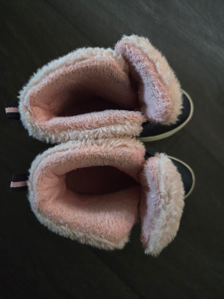 Lupilu warme winterlaarzen maat 24 met roze voering, Ophalen, Gebruikt, Meisje, Laarzen