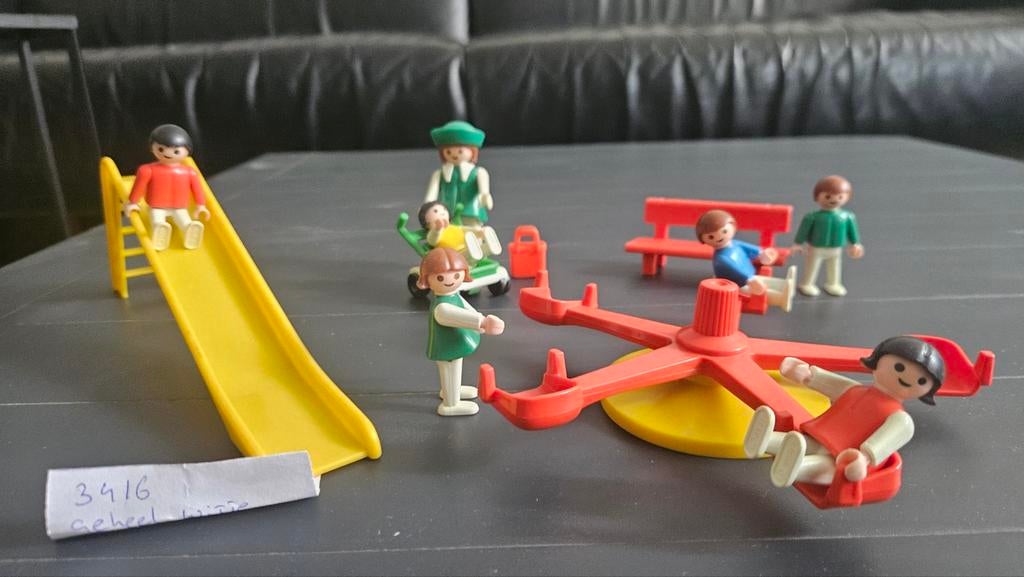 Playmobil speeltuin, Ophalen of Verzenden, Zo goed als nieuw