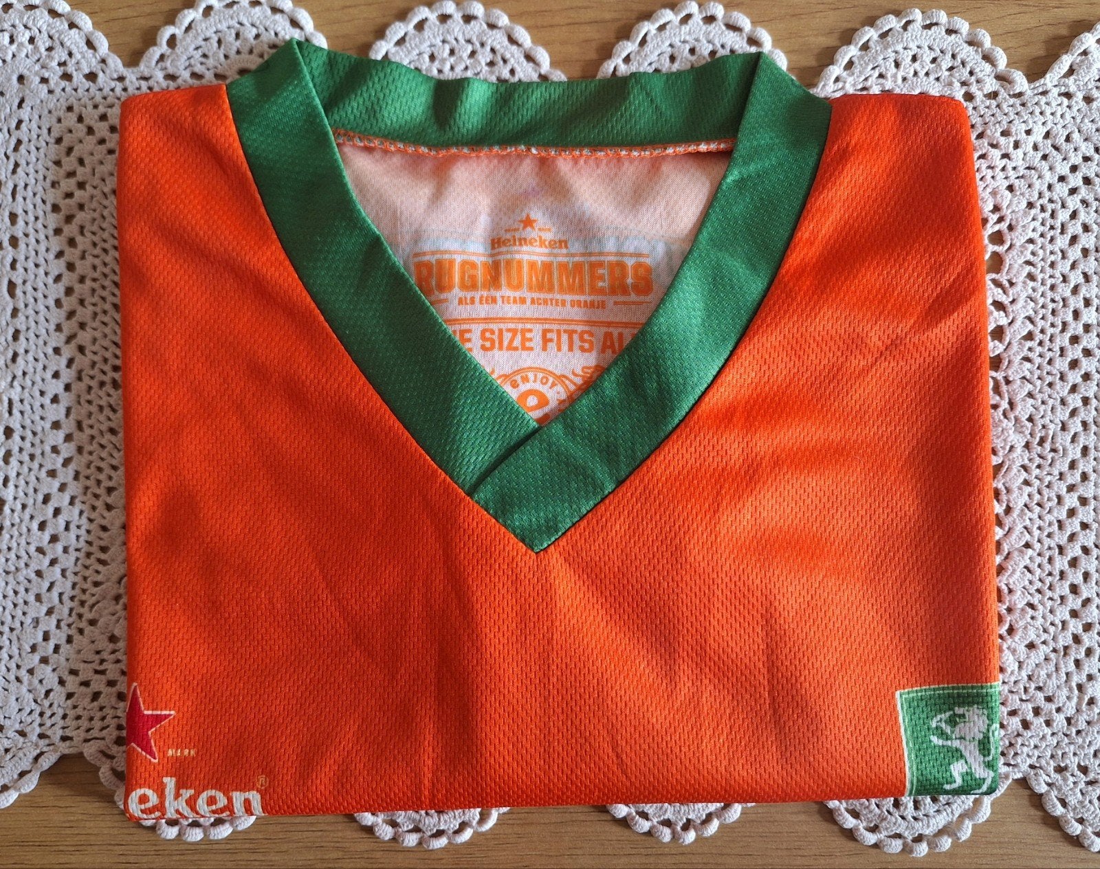 Rugnummershirt Heineken, Ophalen of Verzenden, Gebruiksvoorwerp