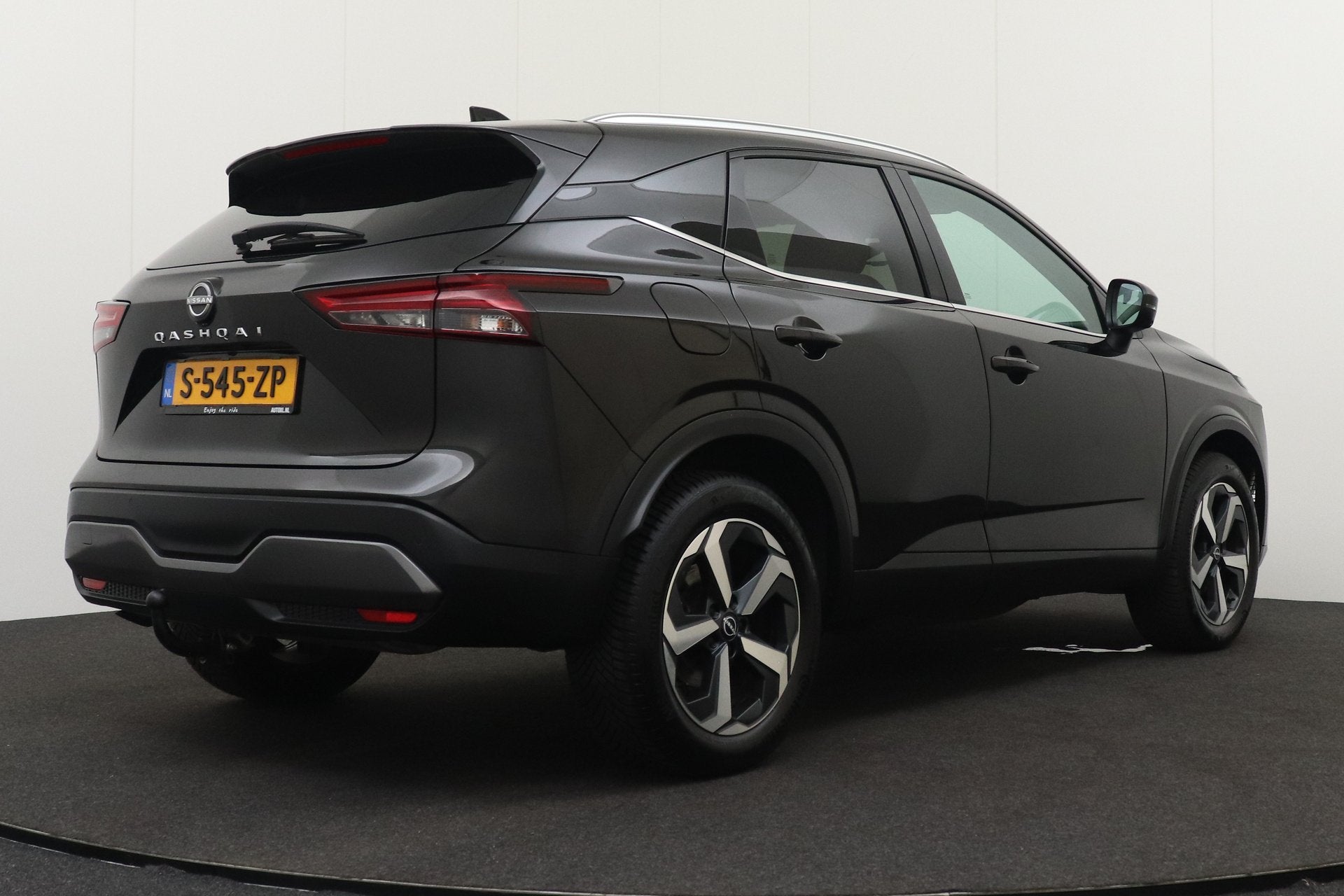 Nissan QASHQAI 1.3 158 PK Aut. MHEV N-Connecta Design Pano-d, Auto's, Stof, Zwart, Origineel Nederlands, Qashqai
