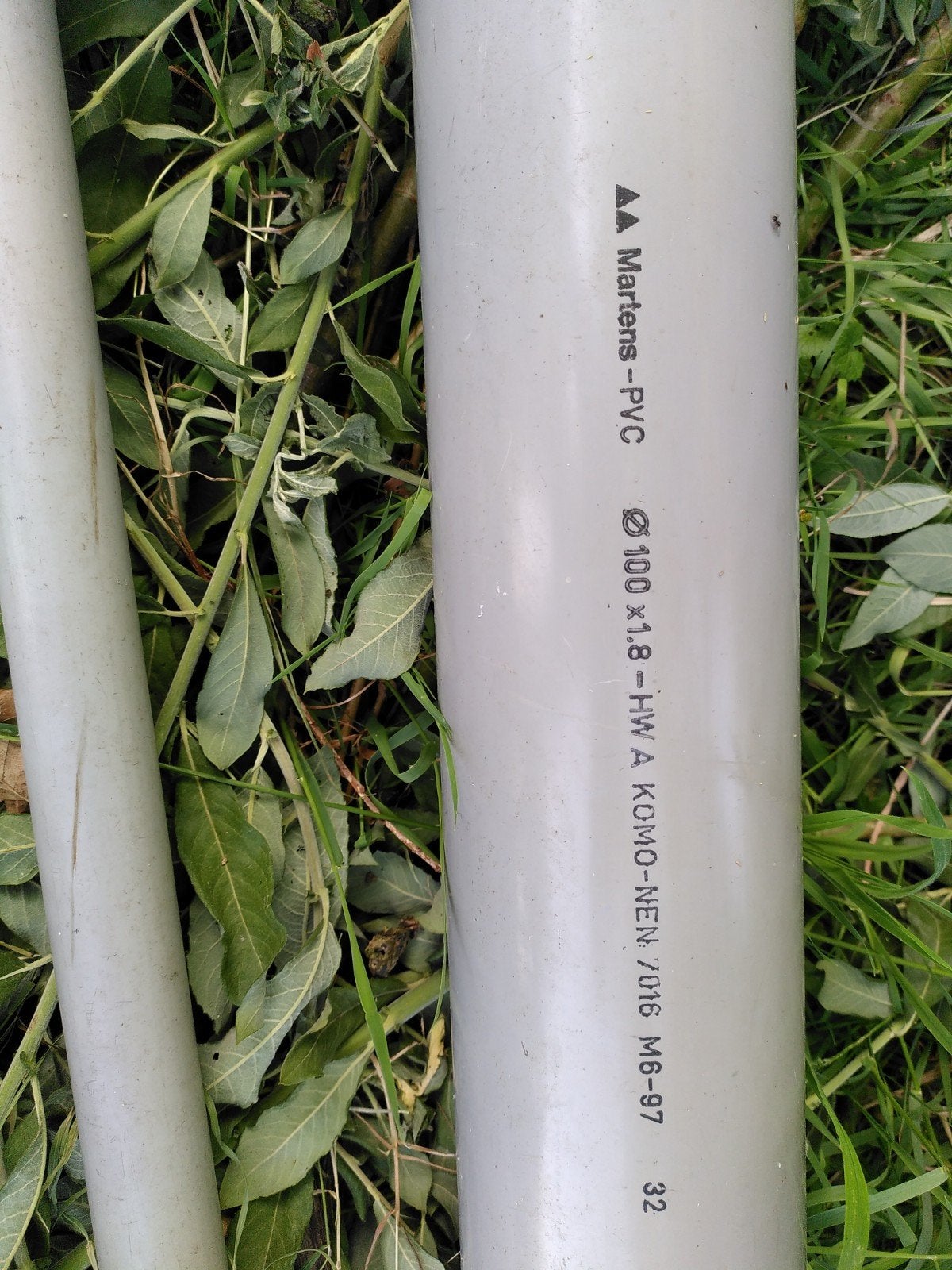 PVC Afvoerbuizen en Dakgootonderdelen, Doe-het-zelf en Verbouw, Buizen en Afvoer, Zo goed als nieuw, Afvoer, Pvc, Minder dan 2 meter