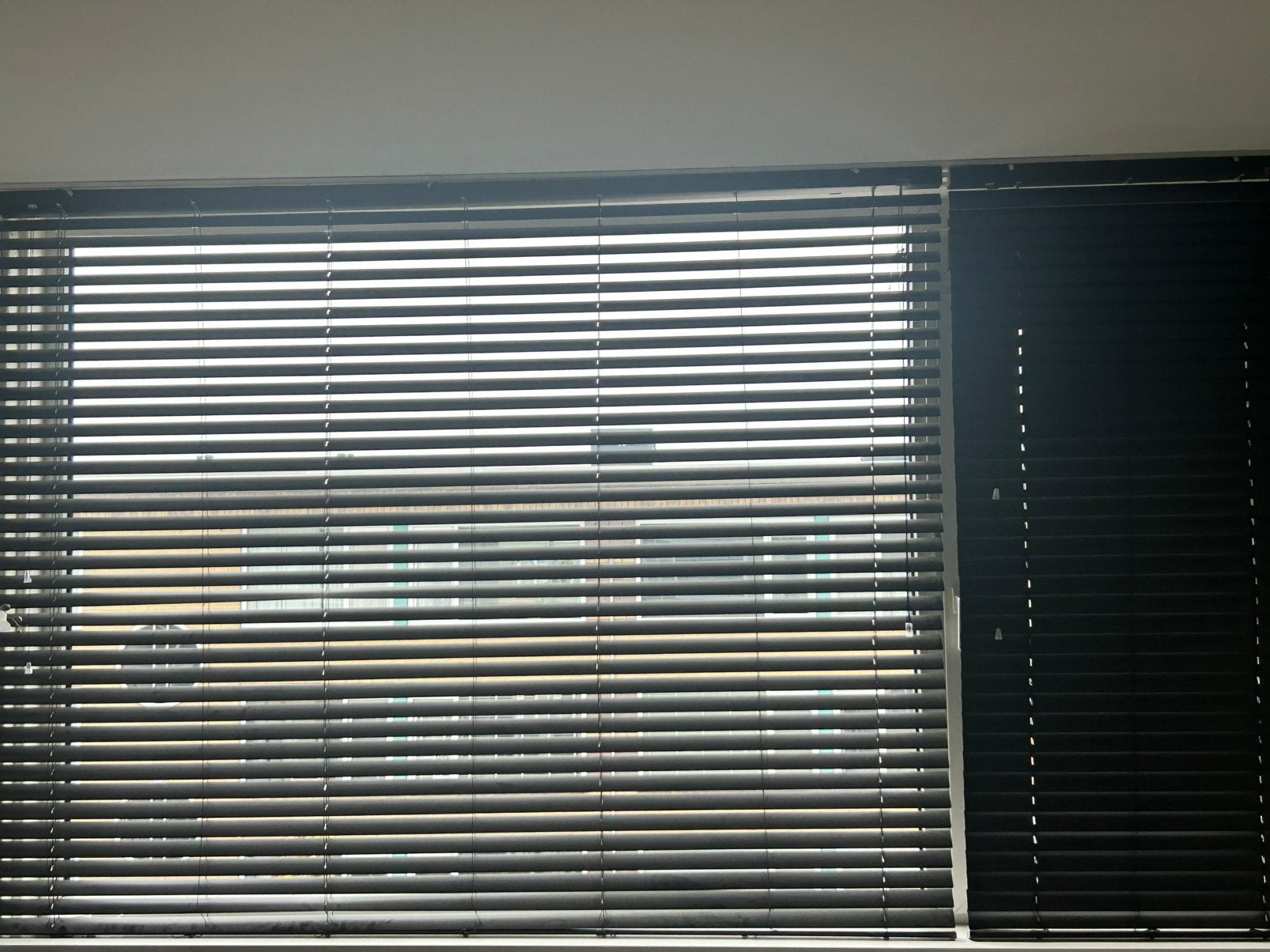 zwarte aluminium jaloezieën, Ophalen, Zo goed als nieuw, Zwart, Jaloezie