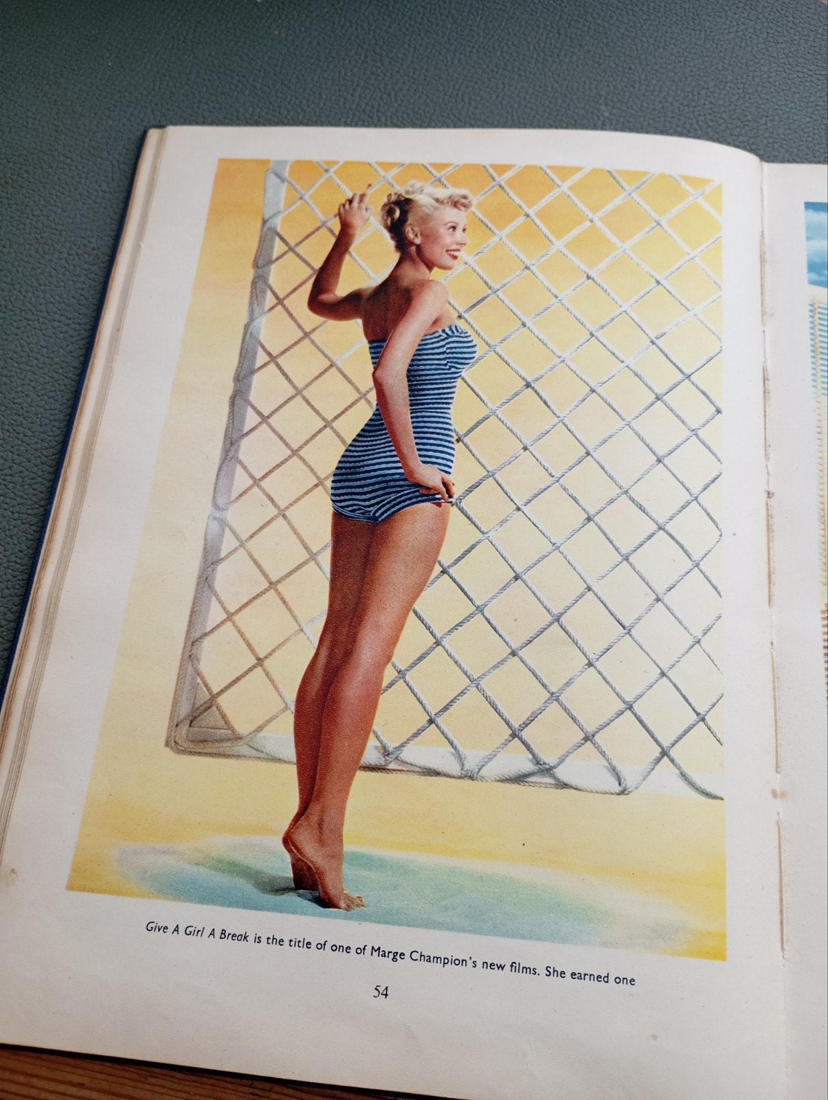 Vintage 1954 Give A Girl A Break Marge Champion, Antiek en Kunst, Ophalen of Verzenden