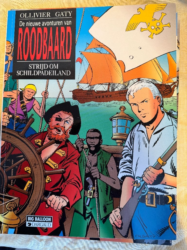 ROODBAARD HET GEHEIM VAN ELISA DAVIS, Eén stripboek, Ophalen of Verzenden, Gelezen