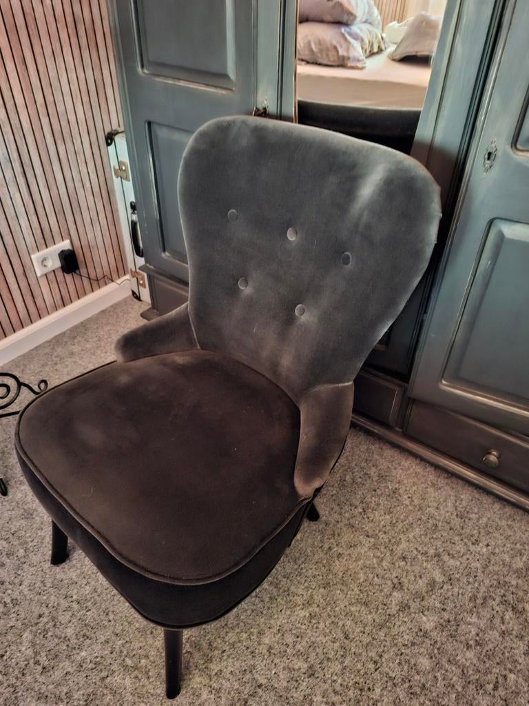 Zwarte soel met zeer zachte stof, Ophalen of Verzenden