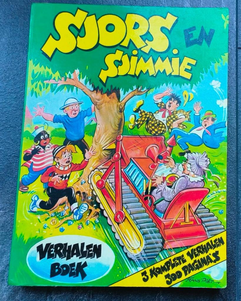 Sjors en Sjimmie Verhalenboek - 3 komplete verhalen 1978, Eén stripboek, Diverse auteurs, Ophalen of Verzenden, Zo goed als nieuw
