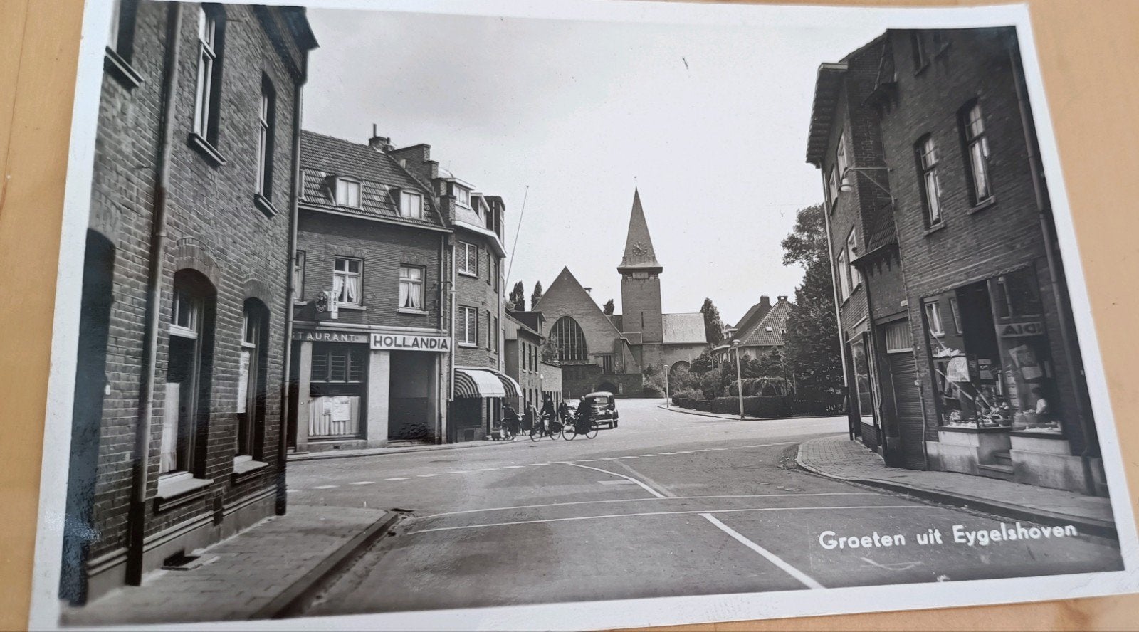 Eygelshoven . Groeten uit, Ophalen of Verzenden, 1940 tot 1960, Gelopen, Limburg
