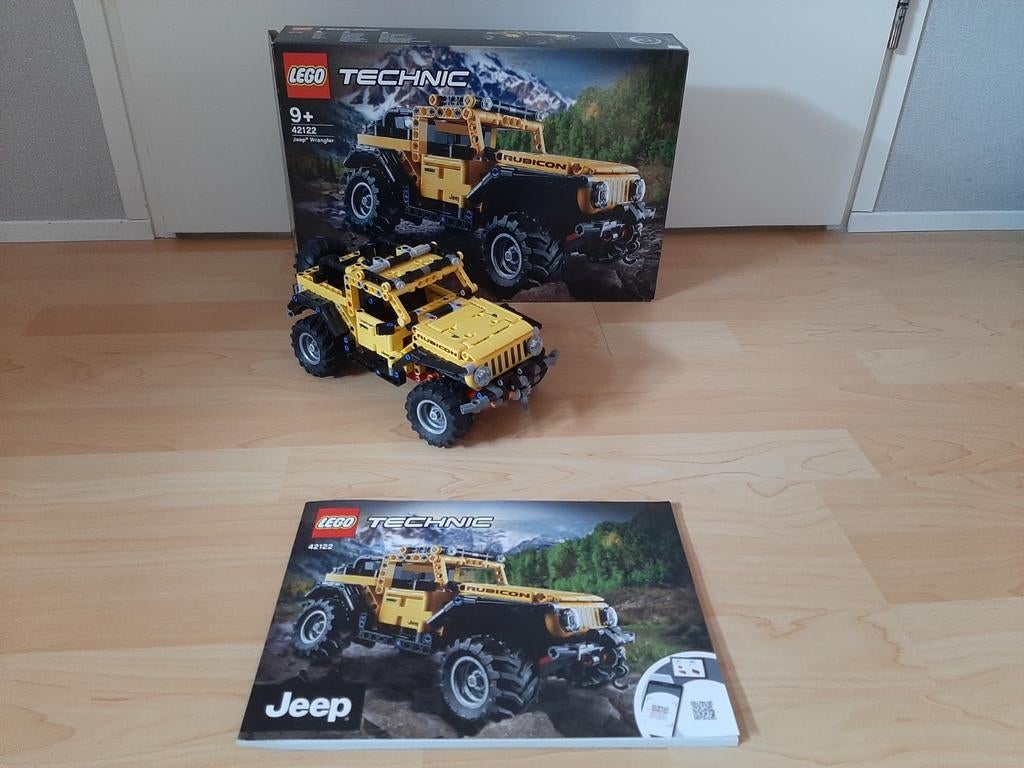 Lego Technic 42122 Jeep Wrangler, Kinderen en Baby's, Speelgoed | Duplo en Lego, Compleet, Lego, Ophalen of Verzenden, Zo goed als nieuw