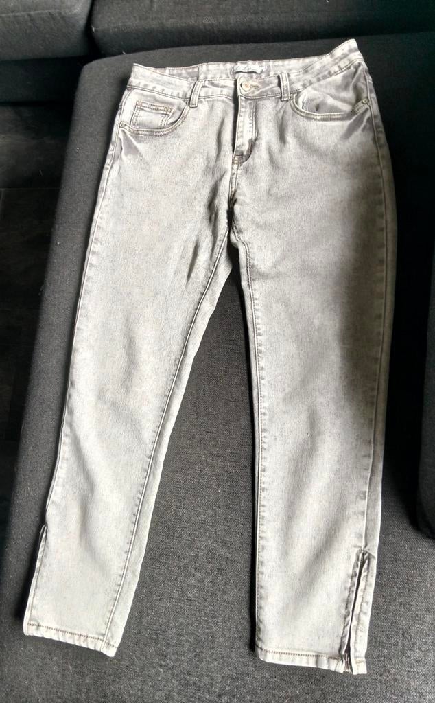 Le Lys Jeans - Grijze skinny jeans maat 42, Kleding | Dames, Spijkerbroeken en Jeans, Gedragen, W33 - W36 (confectie 42/44), Grijs