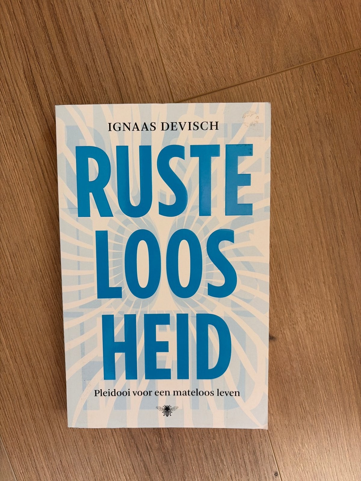 Rusteloosheid - Ignaas Devisch (Zo goed als nieuw), Ophalen of Verzenden, Zo goed als nieuw, Nederland
