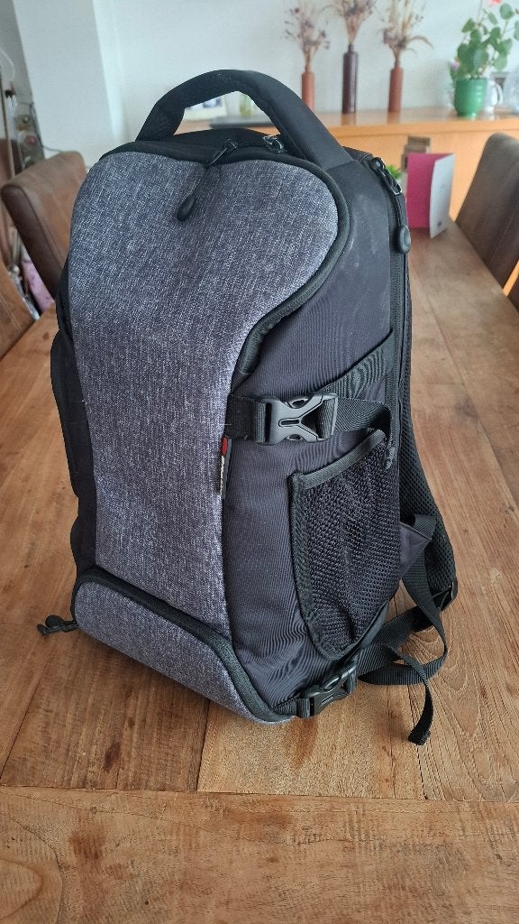 Braun fotorugzak, Overige merken, Gebruikt, Zijvakken, Rugtas