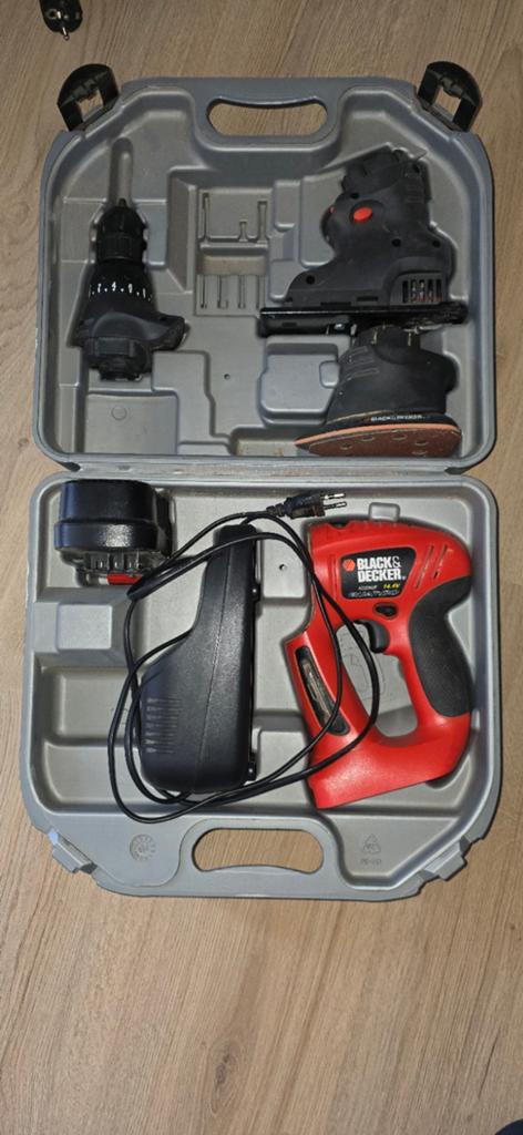 Black & Decker Quattro gereedschapset, Doe-het-zelf en Verbouw, Gereedschap | Boormachines, Ophalen of Verzenden