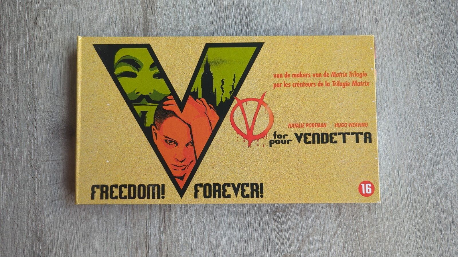 V for Vendetta DVD Speciale Editie, Engels, Vanaf 16 jaar, Nederlands, Ophalen of Verzenden