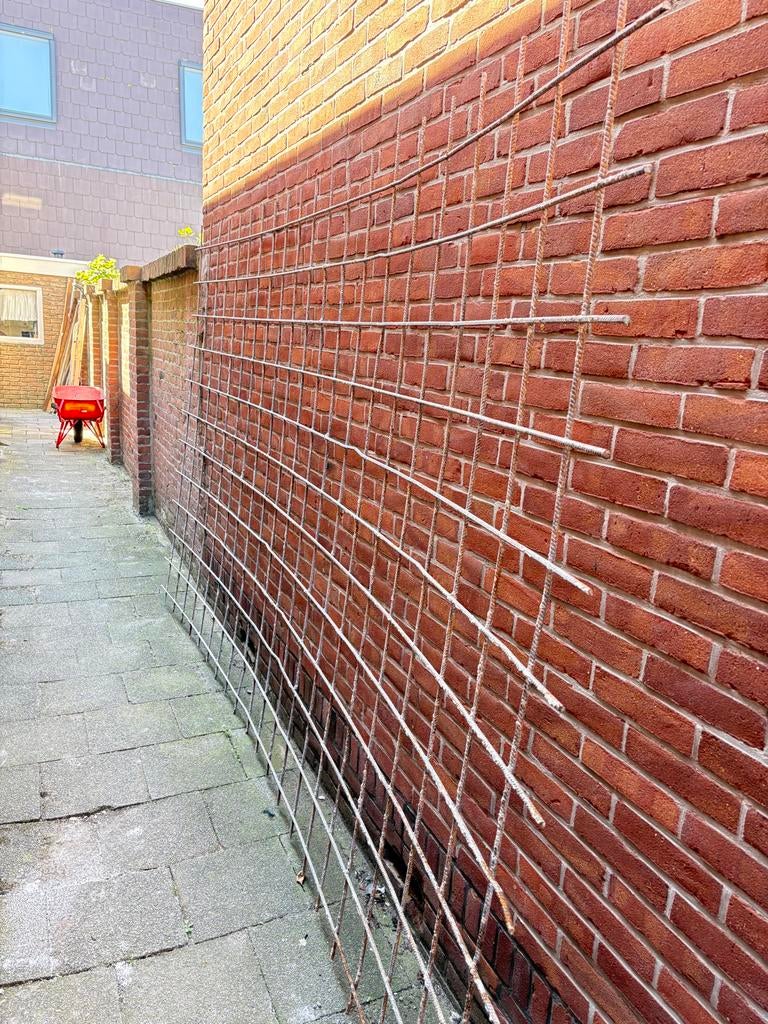 Wapeningsnet / betonijzer – stevig – ideaal voor tuin of, Ophalen, Gebruikt