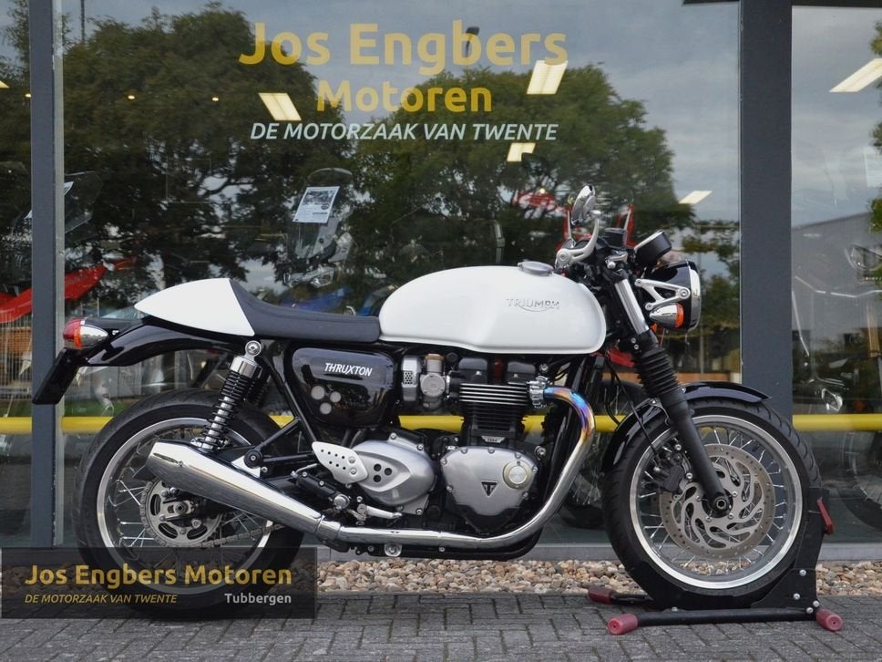 TRIUMPH THRUXTON 1200 / 2022 / ABS / 1 eig. / Ori NL!, Motoren, Bedrijf, Onbekend, Toermotor, Onbekend
