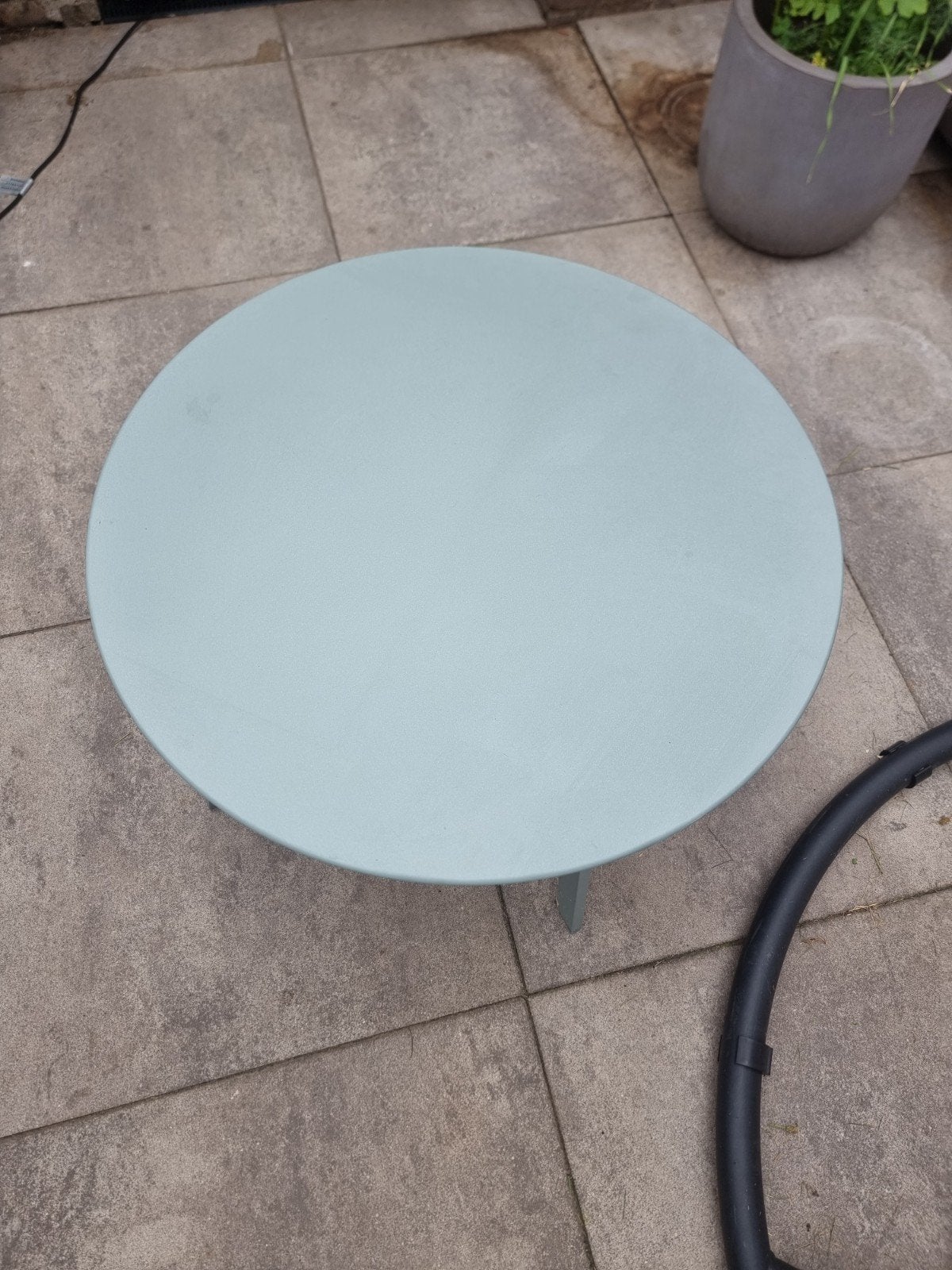 Bijzettafel buiten Intratuin D 70 H 40 cm, Ophalen, Minder dan 45 cm, Gebruikt, Rond