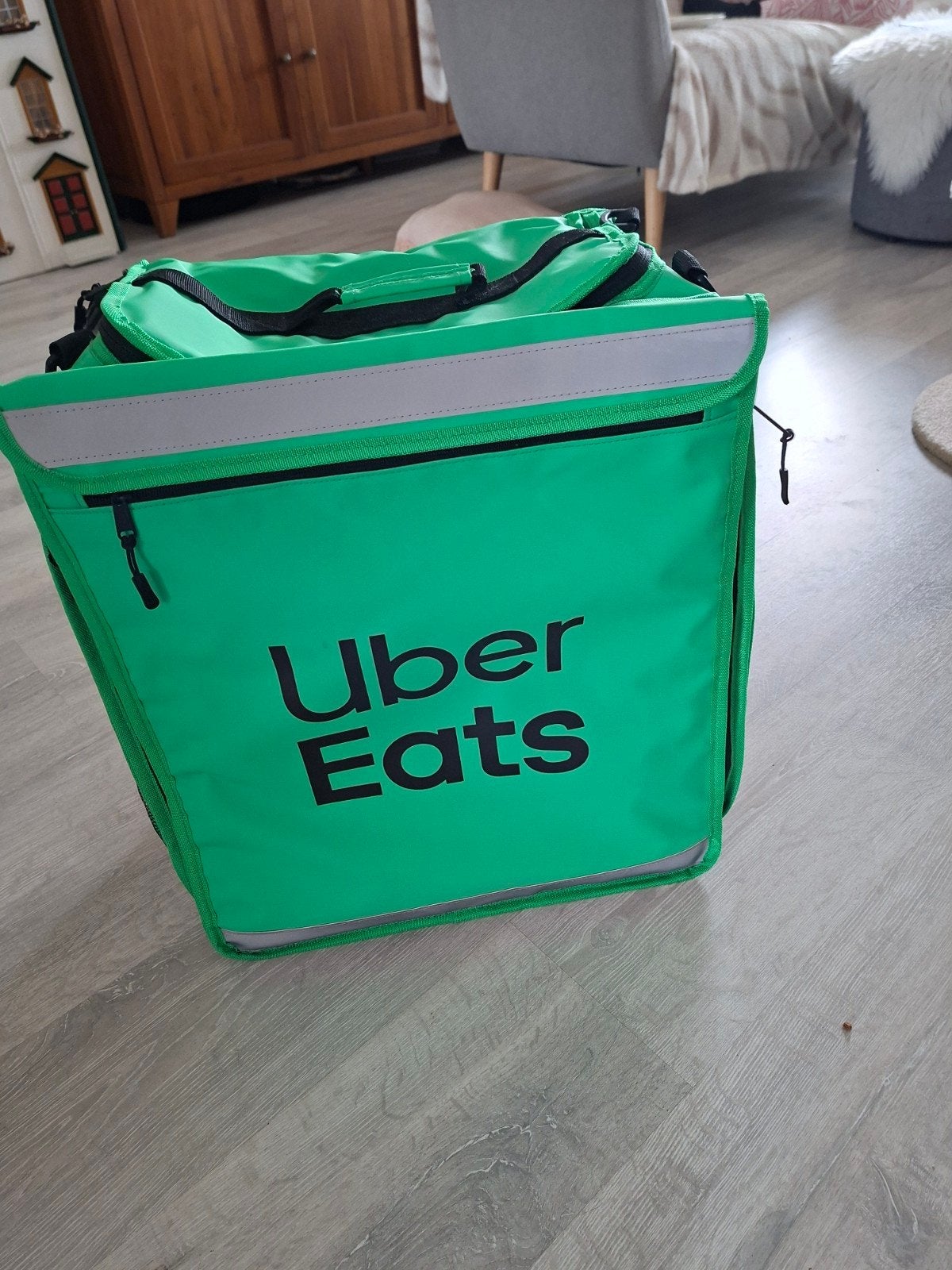 Nieuwe ongebruikte Uber Eats bezorgtas, Sieraden, Tassen en Uiterlijk, Tassen | Rugtassen, Ophalen, Nieuw, Overige merken, Waterdicht