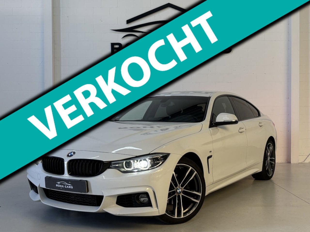 BMW 4-serie Gran Coupé 418i Executive *ABC Klep* *M-Sport*, Automaat, Gebruikt, Euro 6, Wit
