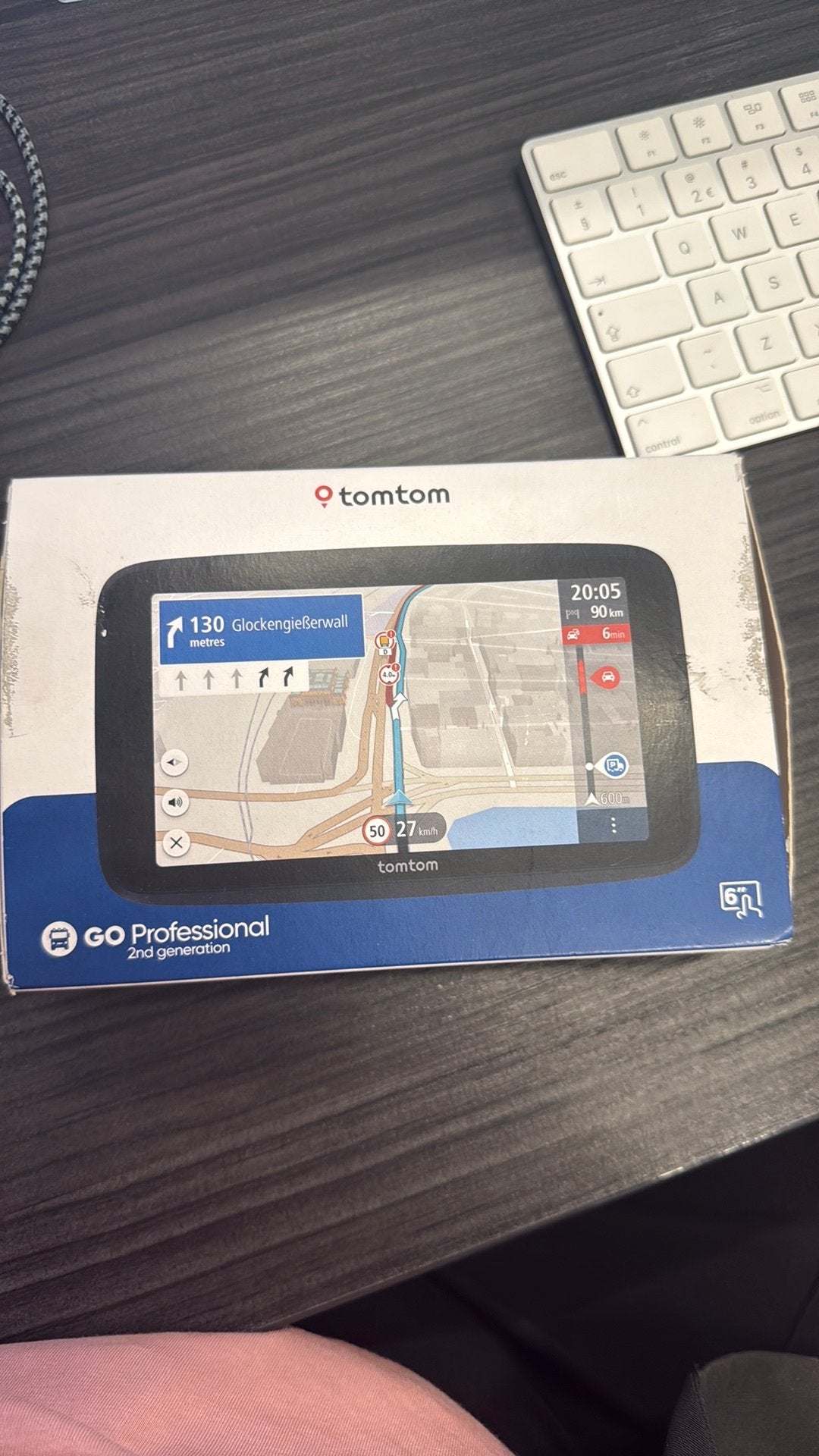 TomTom GO Professional 2nd generatie navigatiesysteem, Ophalen, Zo goed als nieuw
