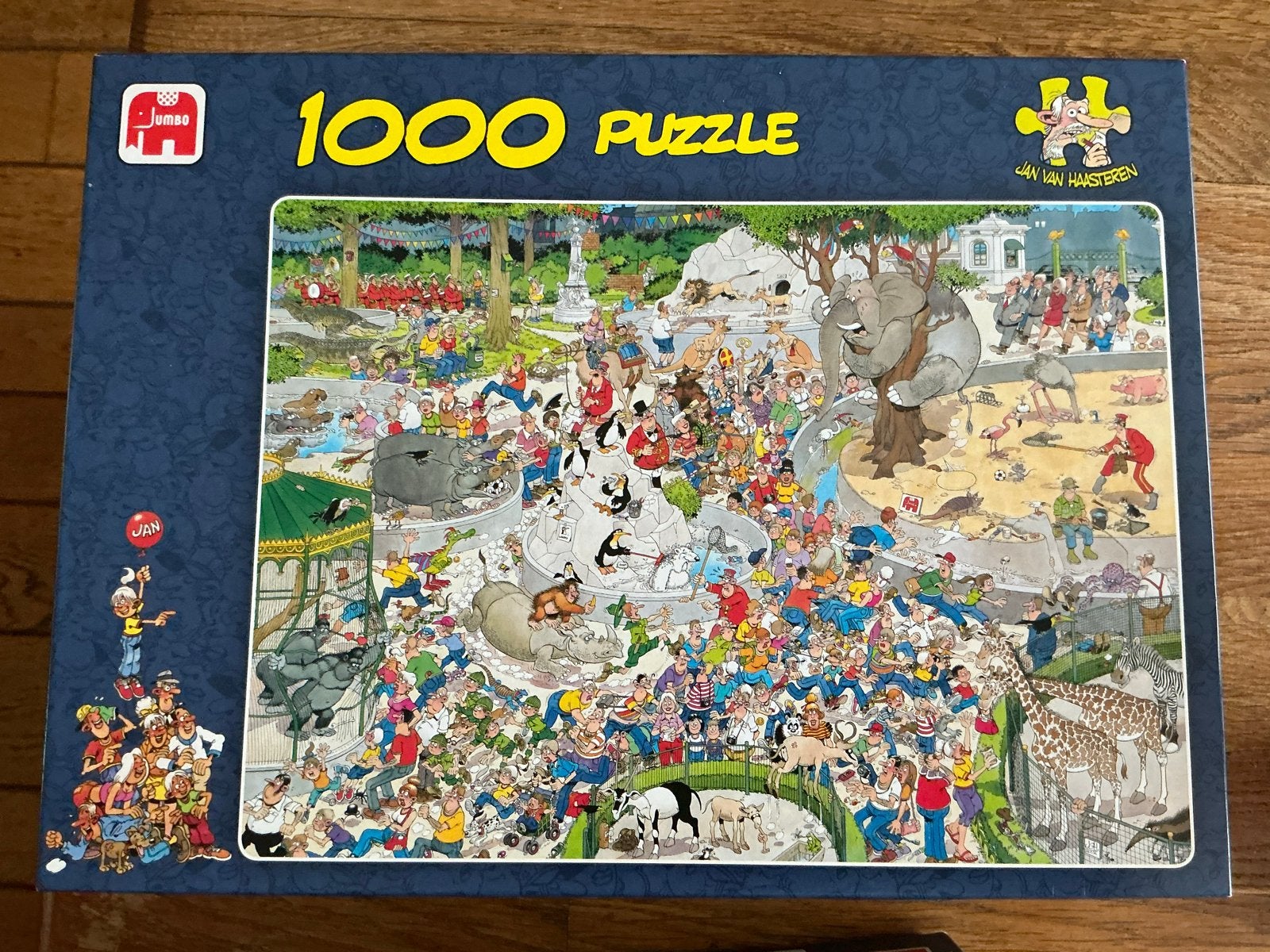Jan van Haasteren Puzzels - 1000 stukjes, Ophalen, 500 t/m 1500 stukjes, Gebruikt, Legpuzzel