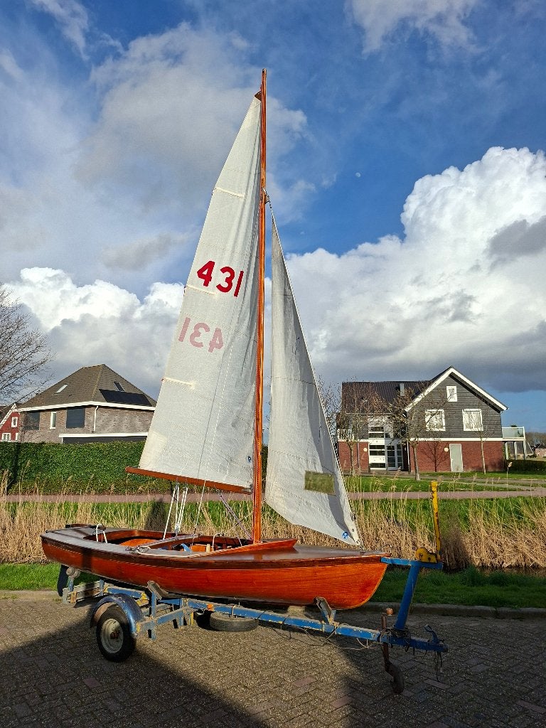Zeilboot, Ophalen, Fok, Gebruikt, 4 m