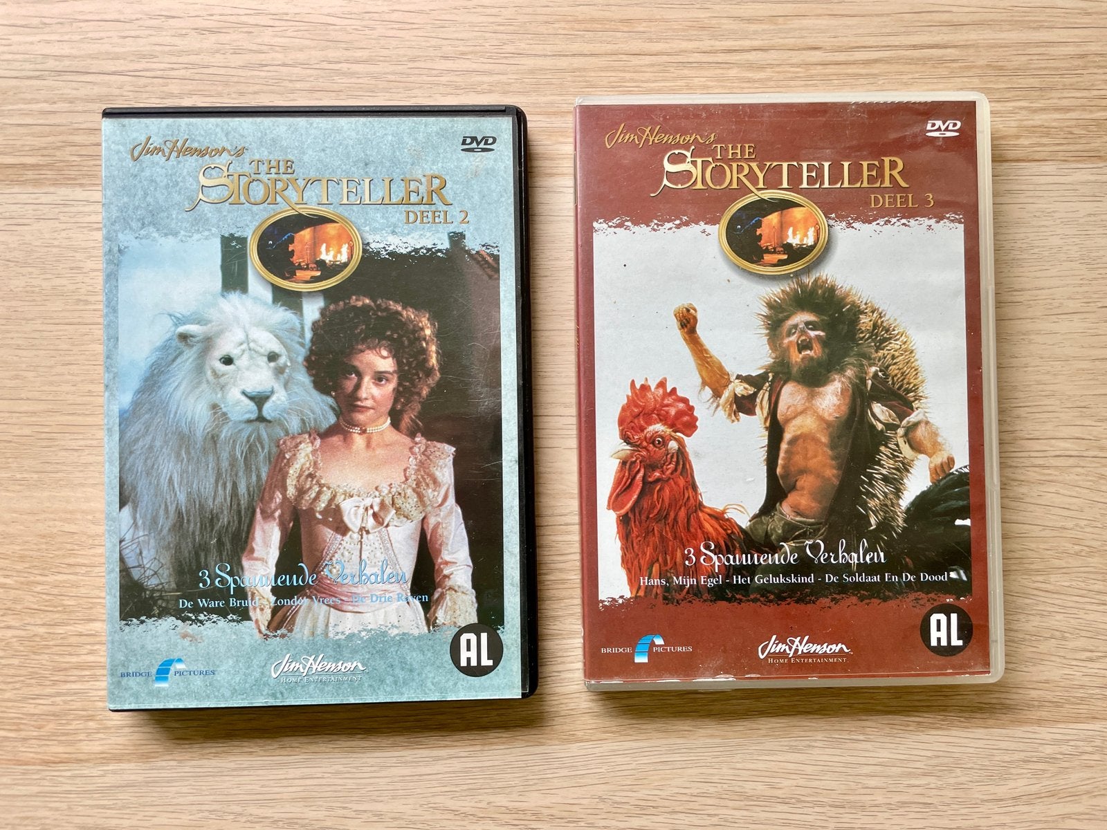 Jim Henson’s The Storyteller - Deel 2 + 3 op DVD (met NL), Cd's en Dvd's, Engels, Alle leeftijden, Nederlands, Ophalen of Verzenden