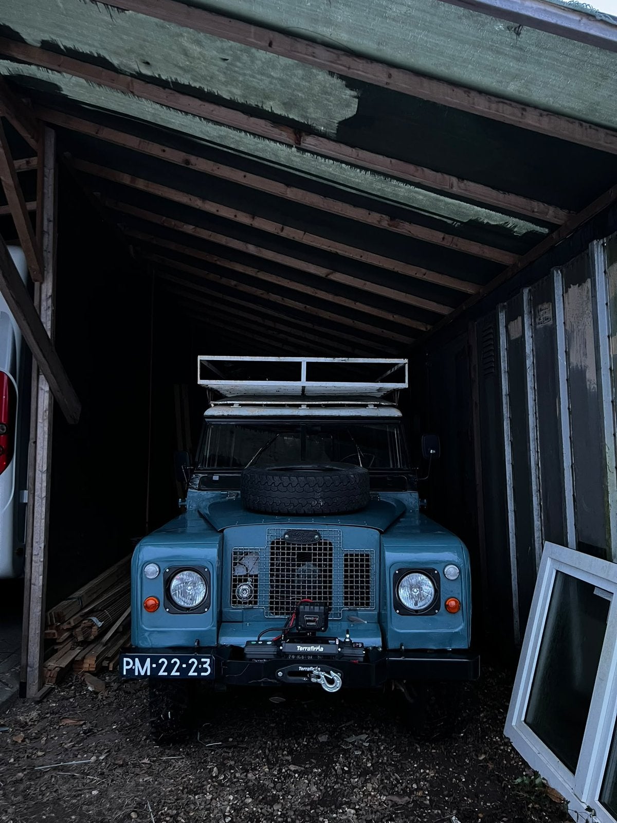 Landrover santana, Ophalen, Nieuw
