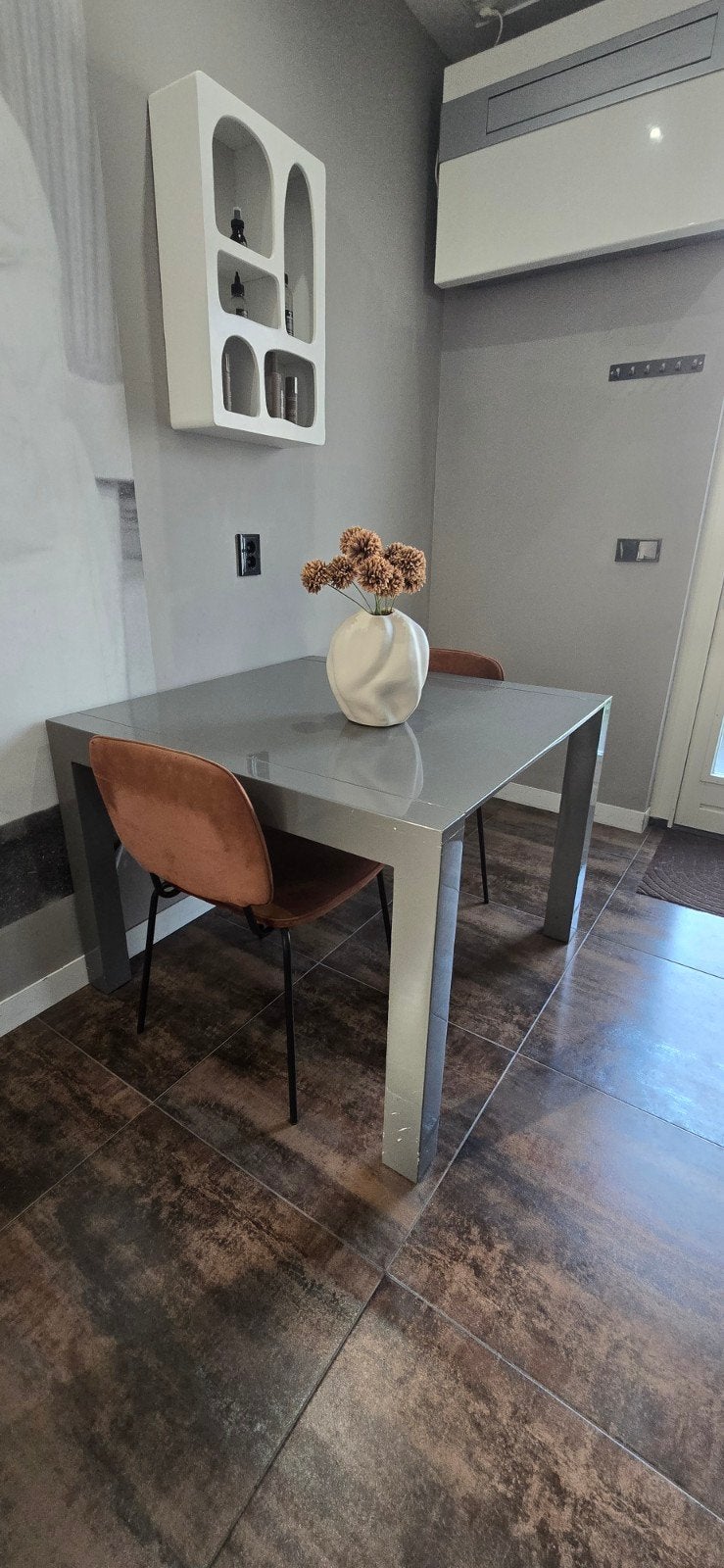 uitklapbare tafel, Ophalen