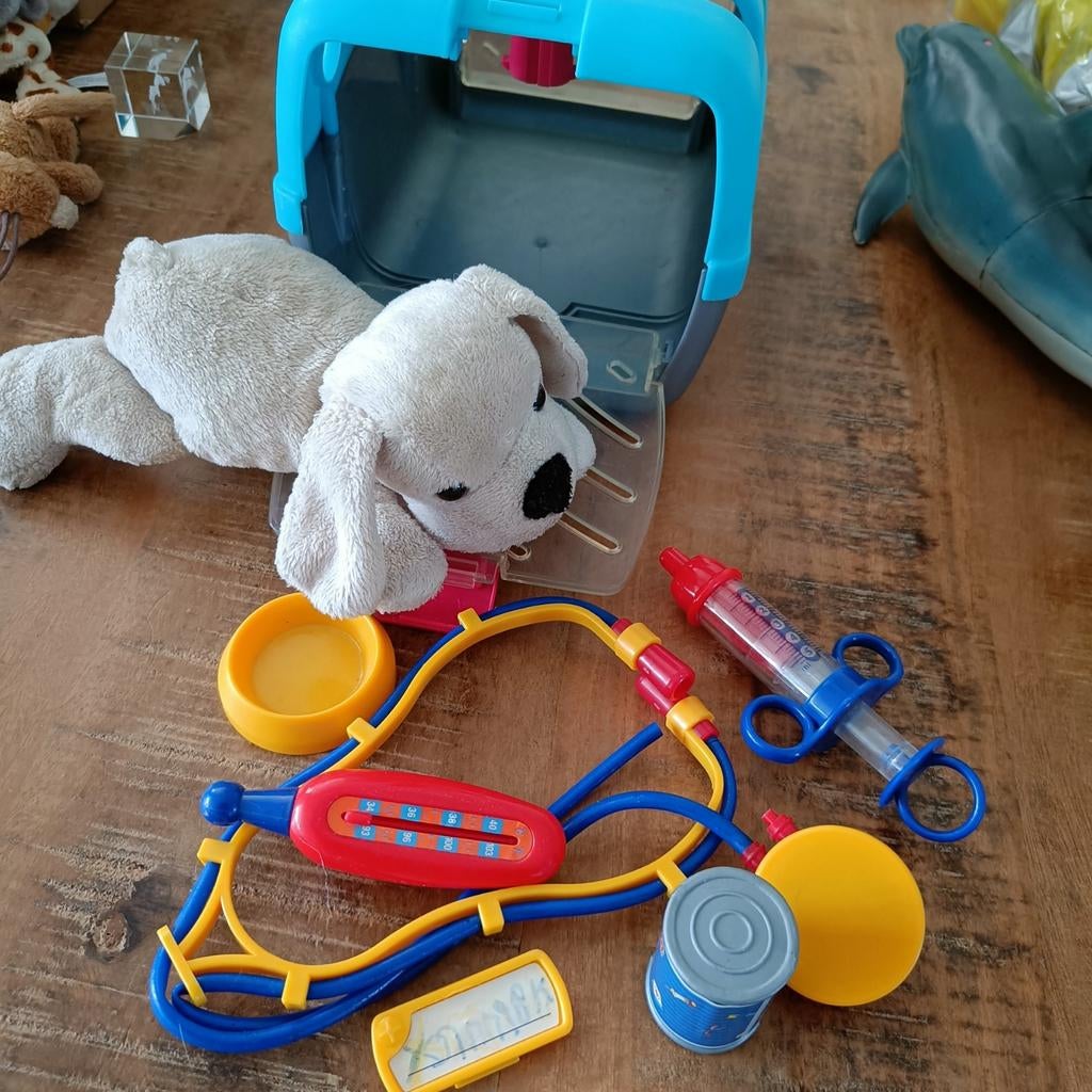 Honden verzorgingsset, Kinderen en Baby's, Speelgoed | Poppen, Ophalen of Verzenden, Babypop