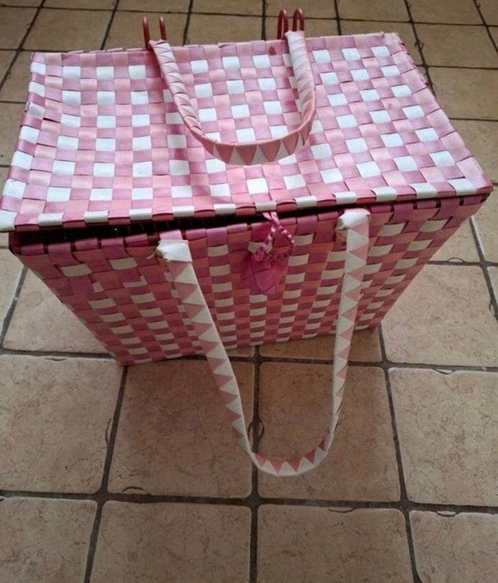Fietsmand of picknickmand, Ophalen
