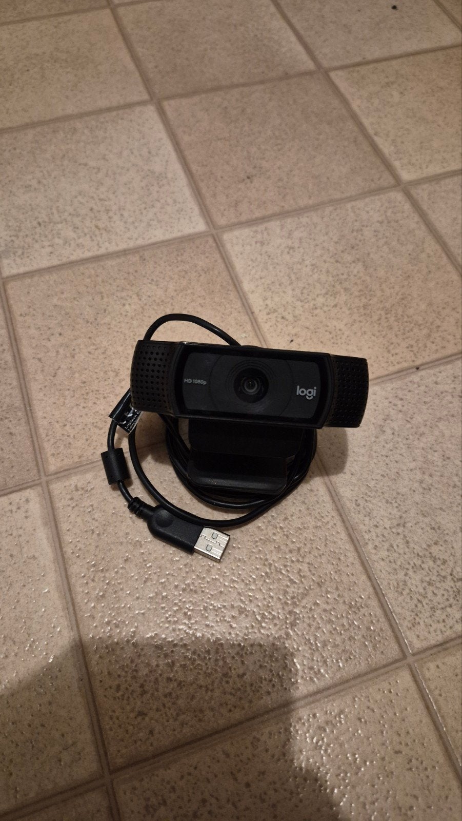 Logitech C920 HD 1080p Webcam, Computers en Software, Gebruikt, Monitorclip, Logitech, Ophalen of Verzenden