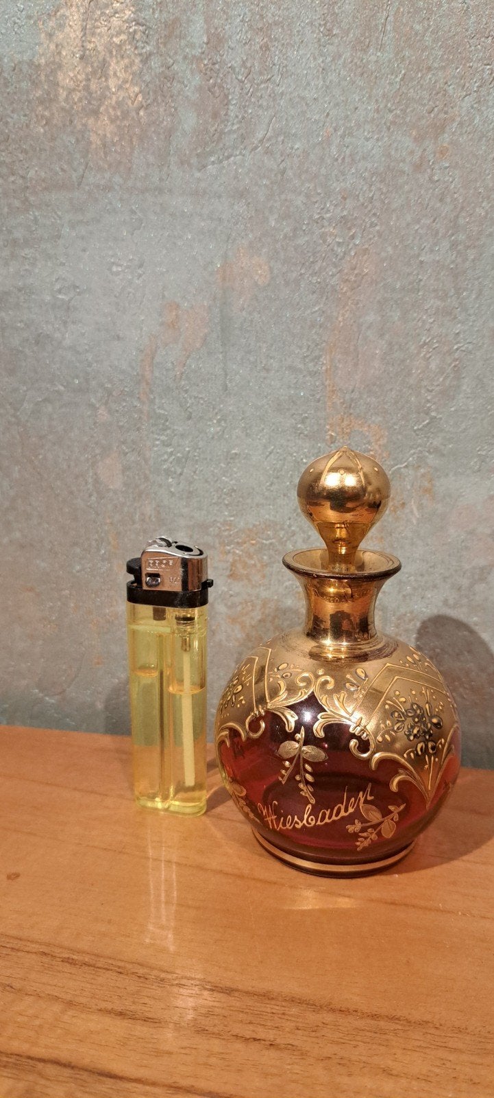antiek karafje/ parfumflesje, Antiek en Kunst, Ophalen of Verzenden