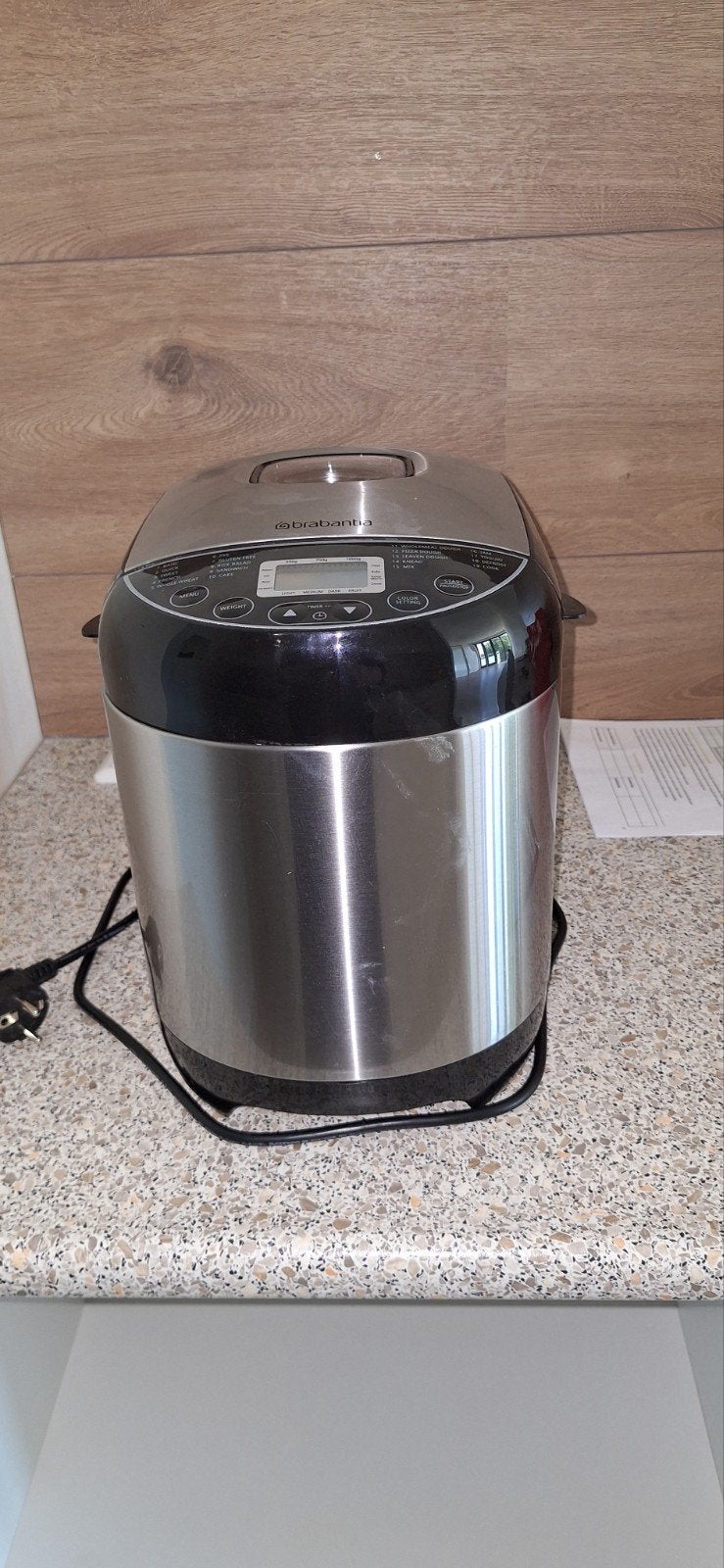 Broodbakmachine Brabantia, Witgoed en Apparatuur, Broodbakmachines, Ophalen, Zo goed als nieuw