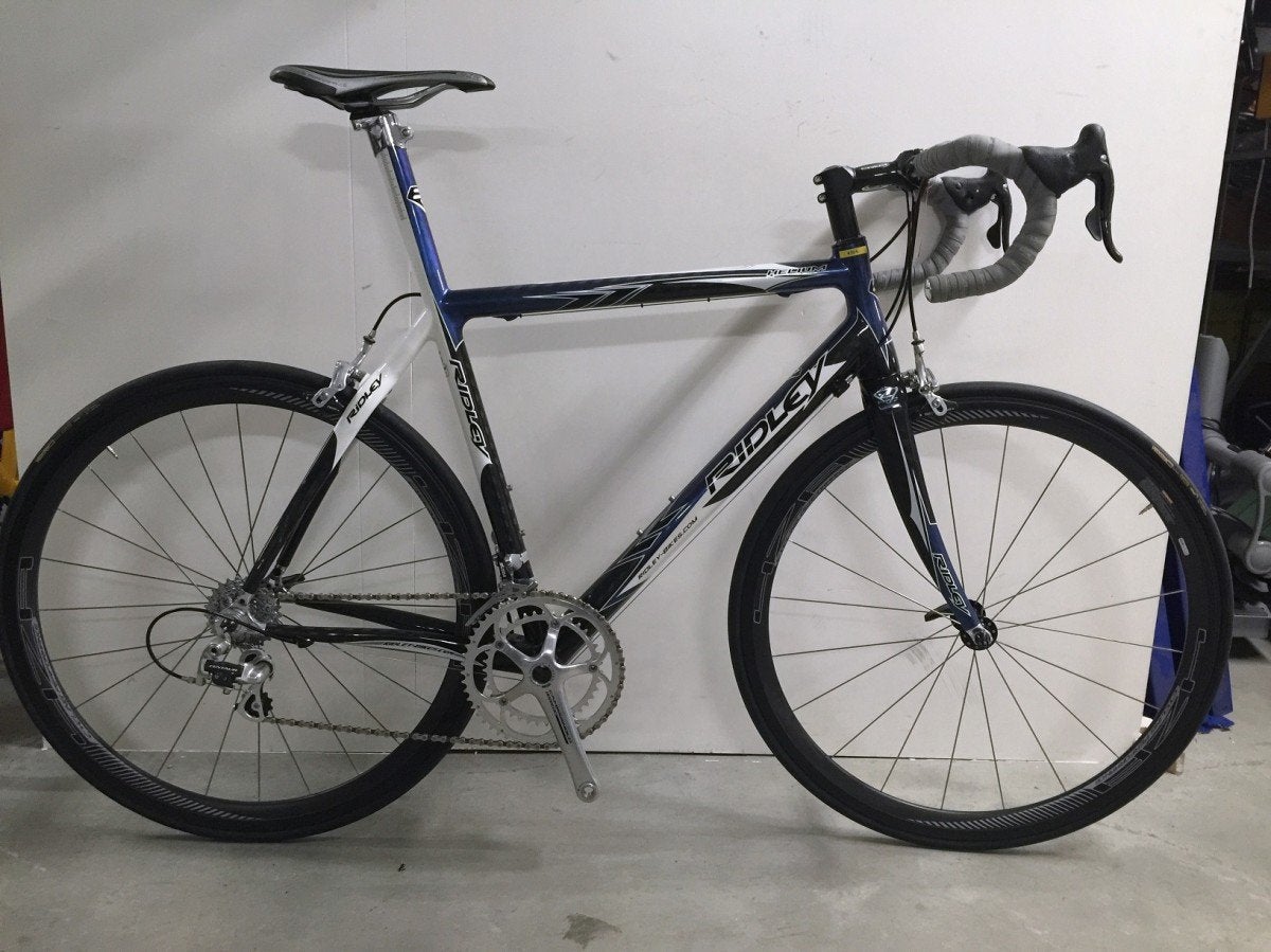 Ridley Helium Campagnolo Centaur -M- Heren Argento 54cm, 28 inch, Gebruikt, Carbon, -