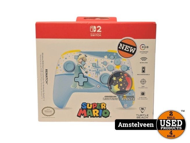 Turtle Beach Rematch Wireless Controller Super Mario | Nieuw, Spelcomputers en Games, Nintendo, Nieuw, Support@nintendo.com, 11-1 Hokotate-cho, Kamitoba, Minami-ku
Kyoto 601-8501
Japan