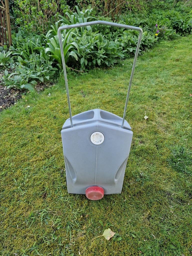 Mobiele afvalwatertank voor caravan/camper, Ophalen of Verzenden, Gebruikt