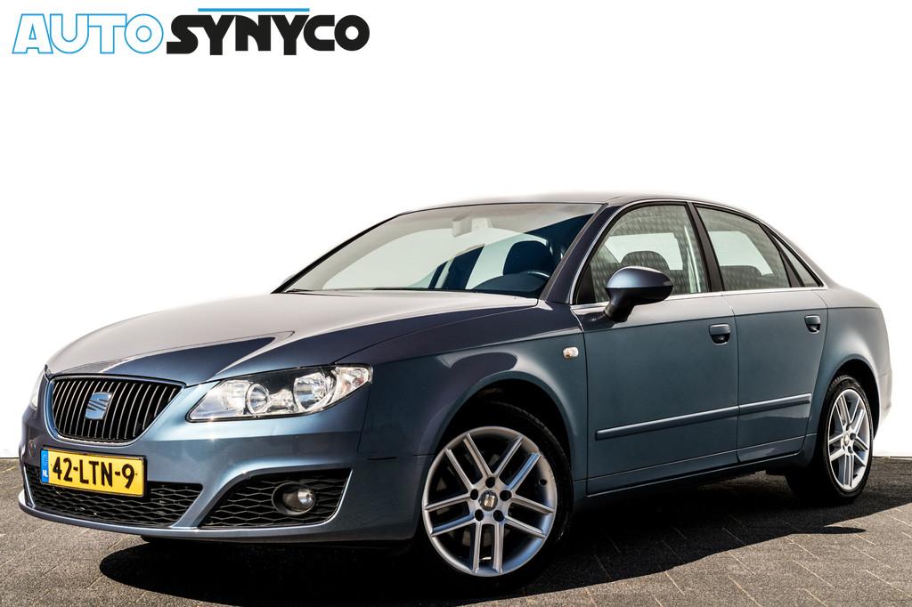 SEAT Exeo 1.8T Style | Org NL | Trekhaak | Cruise Control |, Euro 5, Gebruikt, 4 cilinders, Blauw