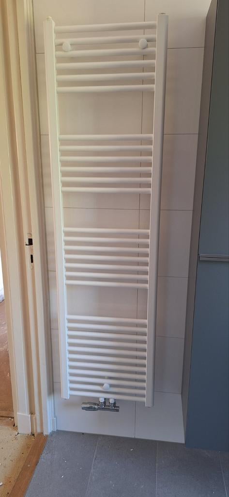 Witte handdoekradiator voor badkamer of toilet, Ophalen, Gebruikt, Radiator, Minder dan 60 cm