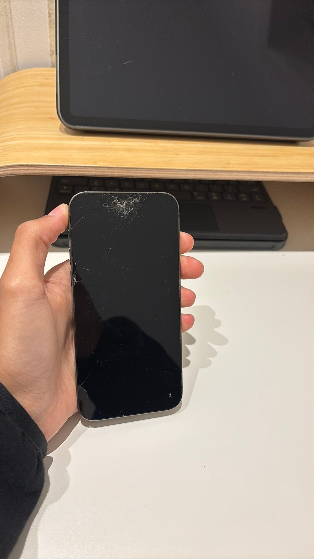 iPhone 13 Pro defect – scherm zwart – voor reparatie, 128 GB, Ophalen of Verzenden, IPhone 13 Pro, Niet werkend