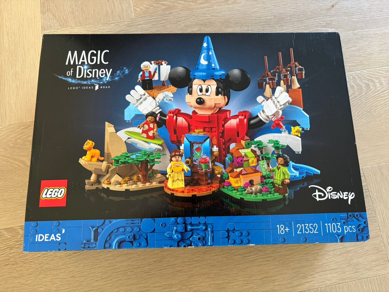 Lego 21352 Magic of Disney, Lego, Nieuw, Ophalen of Verzenden, Ideas
