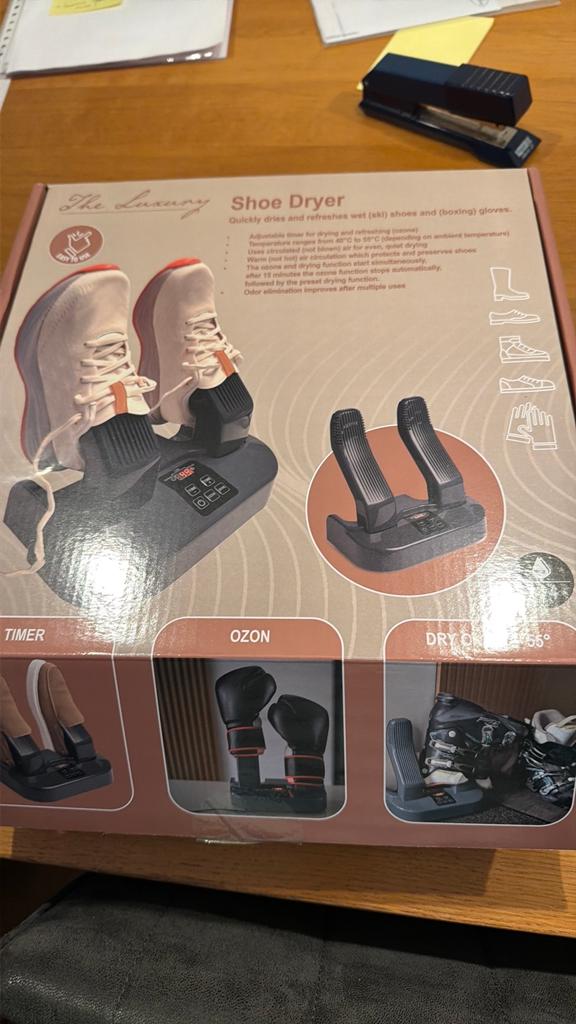 Droger voor schoenen, box handschoenen. Schaatsen, Ophalen of Verzenden, Nieuw