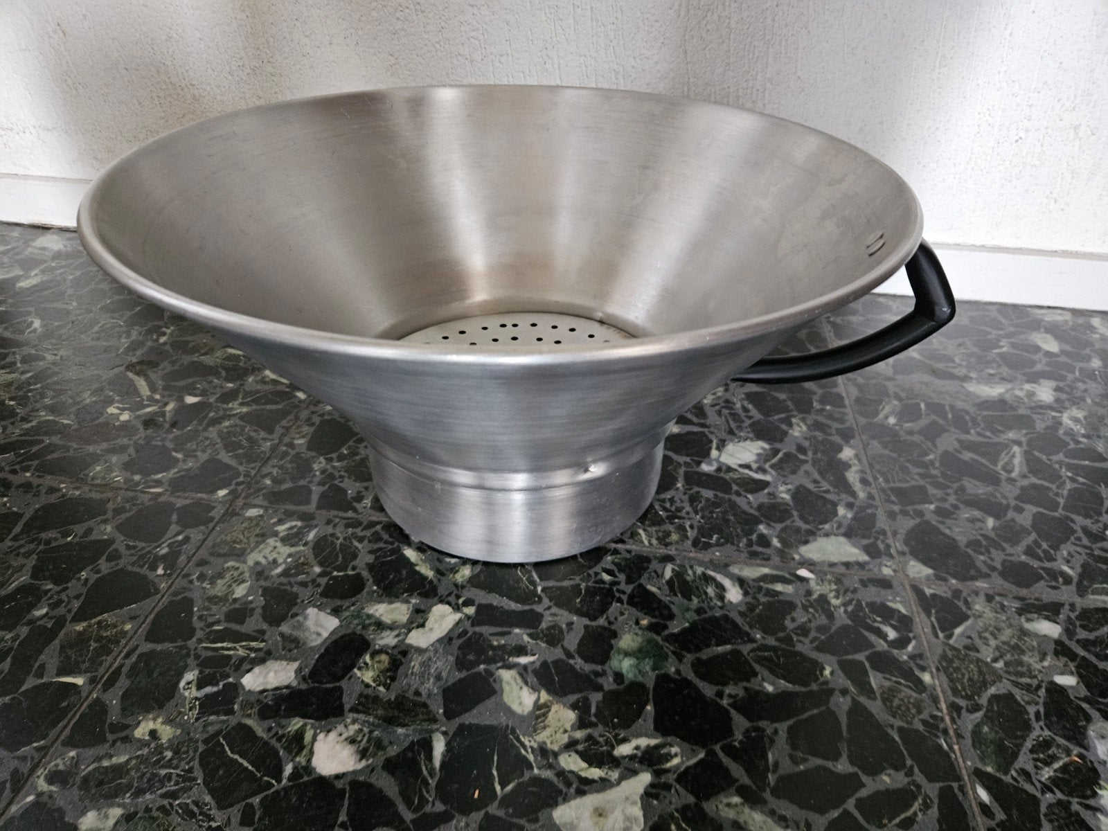 Aluminium Frituurvergiet met Lekbak en Zeef, Overige typen, Ophalen of Verzenden, Metaal, Nieuw