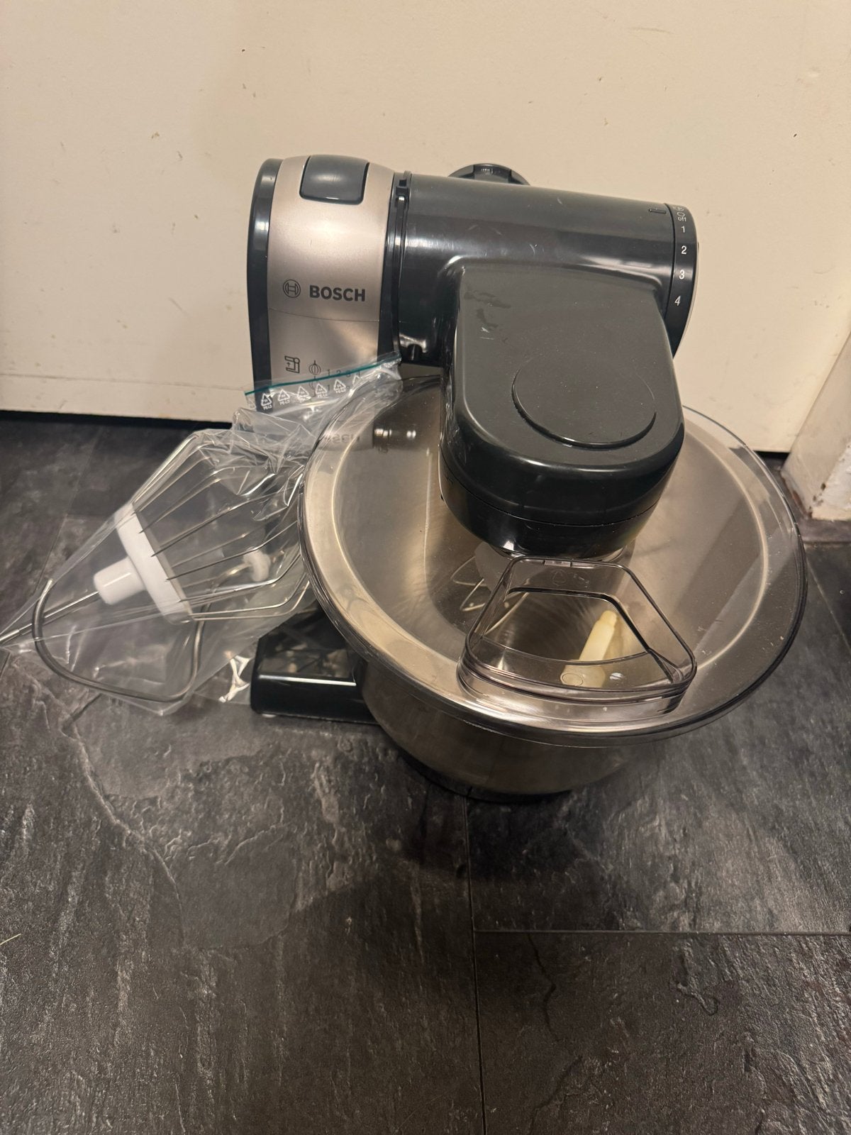 Bosch Keukenmachine MUM5ST - Zo goed als nieuw, 3 snelheden of meer, Ophalen of Verzenden, Zo goed als nieuw, 2 tot 3 liter