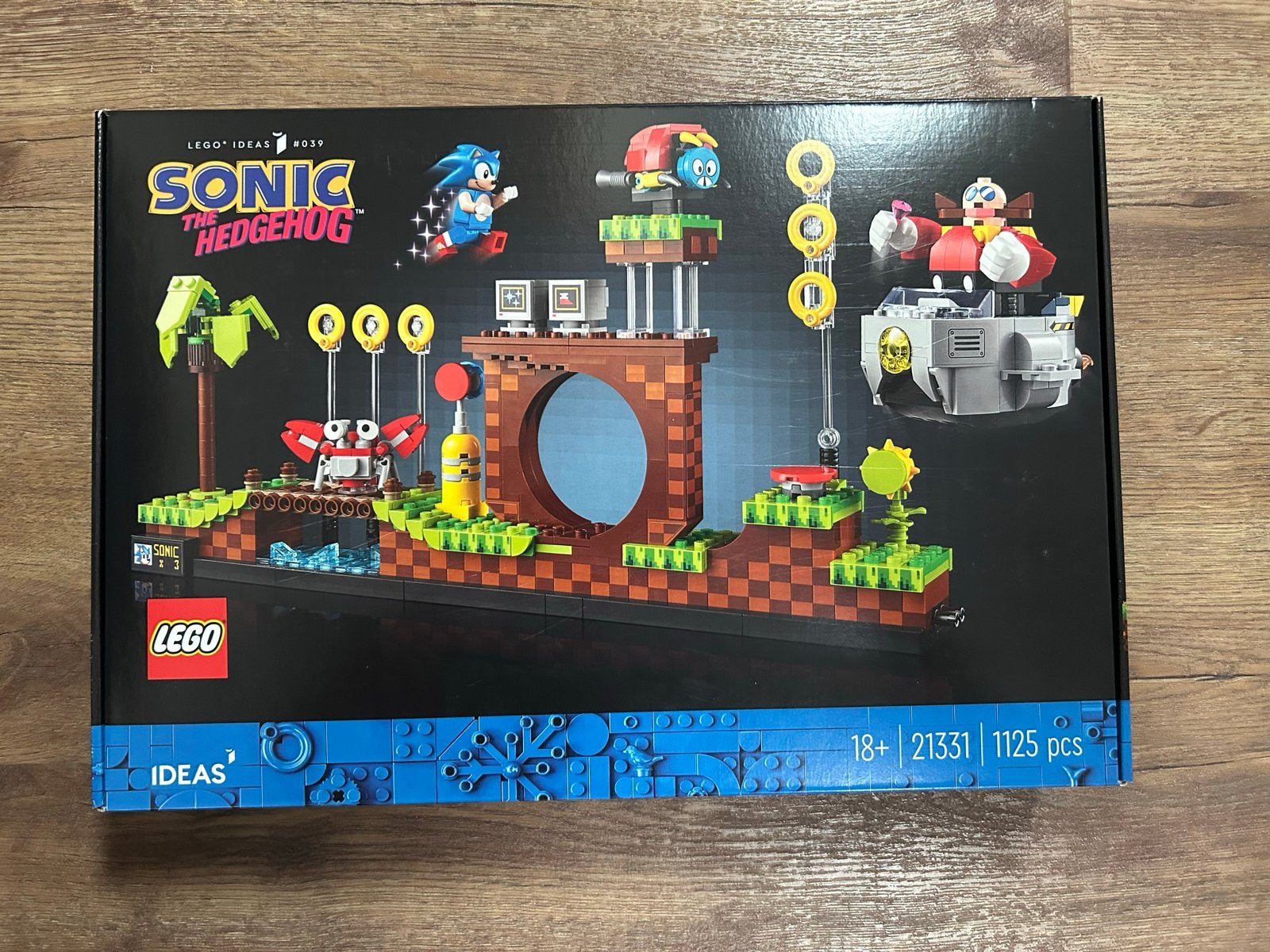 LEGO Ideas Sonic the Hedgehog Green Hill Zone 21331, Ophalen of Verzenden, Nieuw, Overige merken