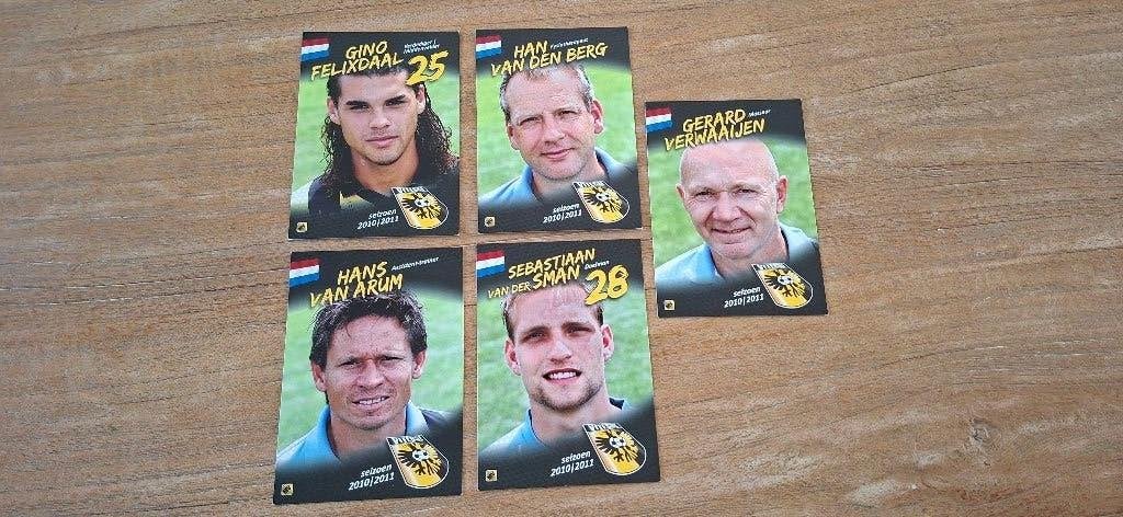 Spelerskaart; 5x Vitesse, Ophalen of Verzenden, Nieuw, Vitesse, Spelerskaart