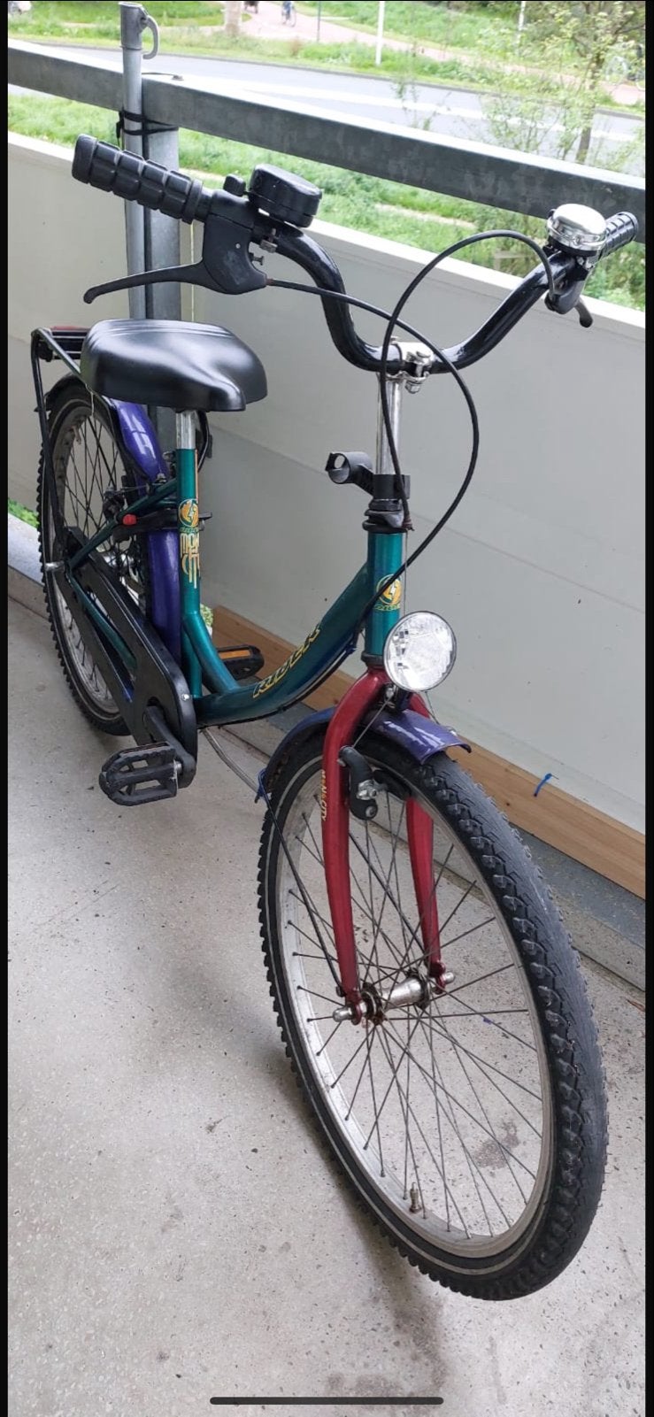 Fiets, Ophalen