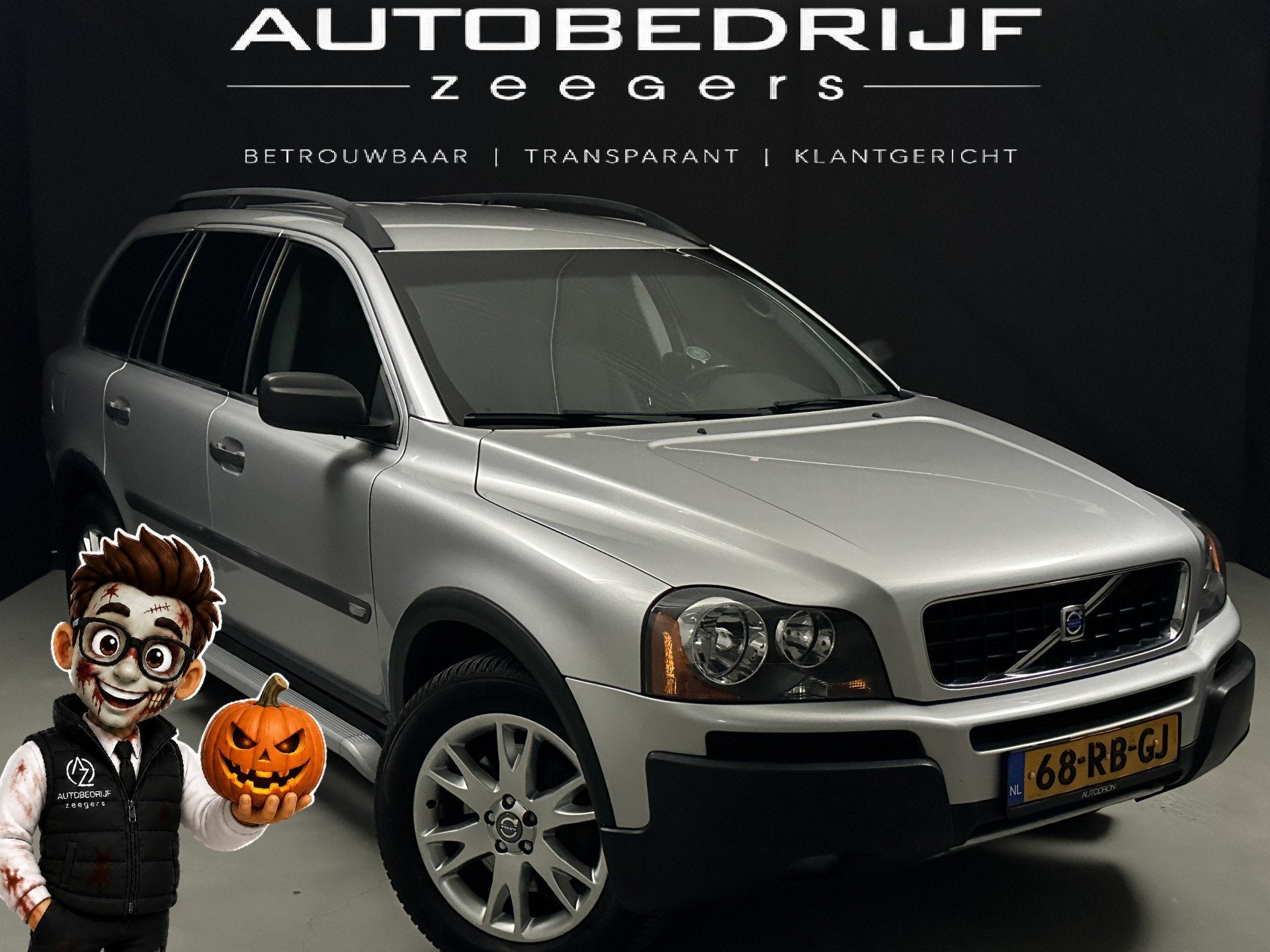 Volvo XC90 2.5 T 5 Cilinder Kinetic *7p*Handgeschakeld*Zeer, XC90, Gebruikt, 7 stoelen, 2521 cc