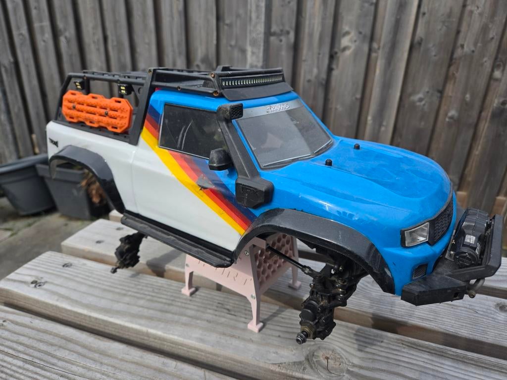 Traxxas TRX-4 RC Crawler met Sport Body, Gebruikt, Auto, Groter dan 1:32, Ophalen